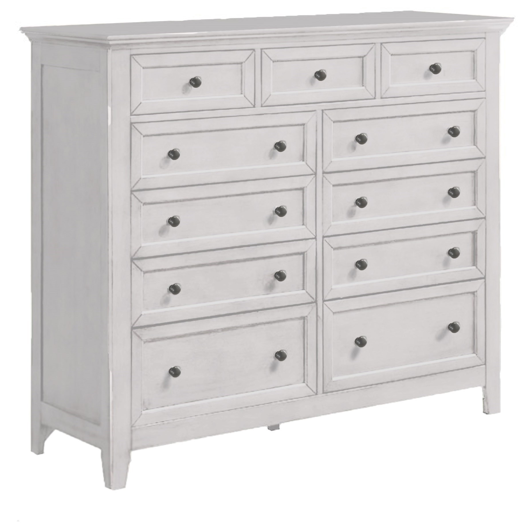 VFM Signature Amelia Transitional Chest of Drawers with 11 Drawers